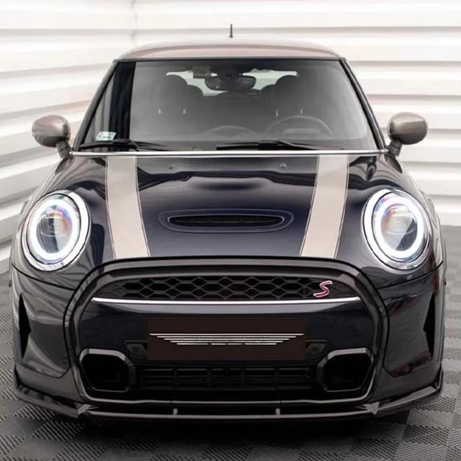 Mini Cooper S F56 Body Kits Carbon Fiber Front Lip with Rear Diffuser Side Skirts Splitter New Condition Bumper Exhaust Cut-Outs
